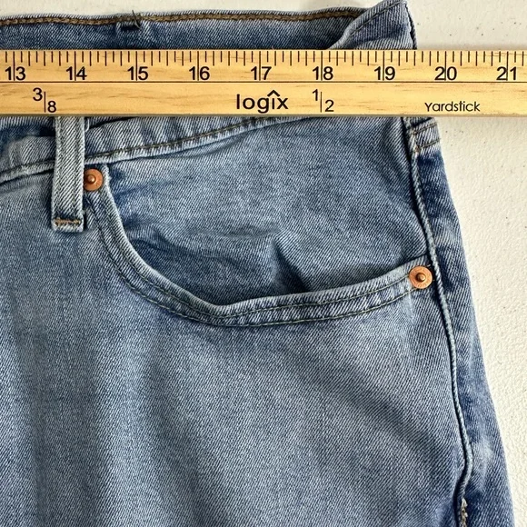 Levis 550 Men’s Size 40x30 Relaxed Fit Straight Denim Blue Jeans Cotton - Picture 10 of 12